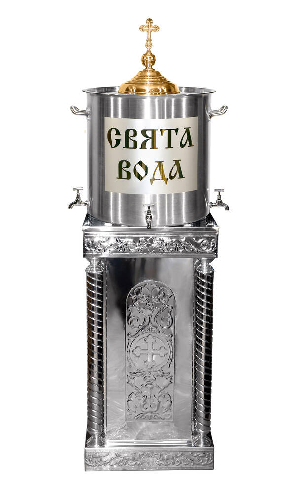 Бак водосвятний (71 л) + підставка - тумба