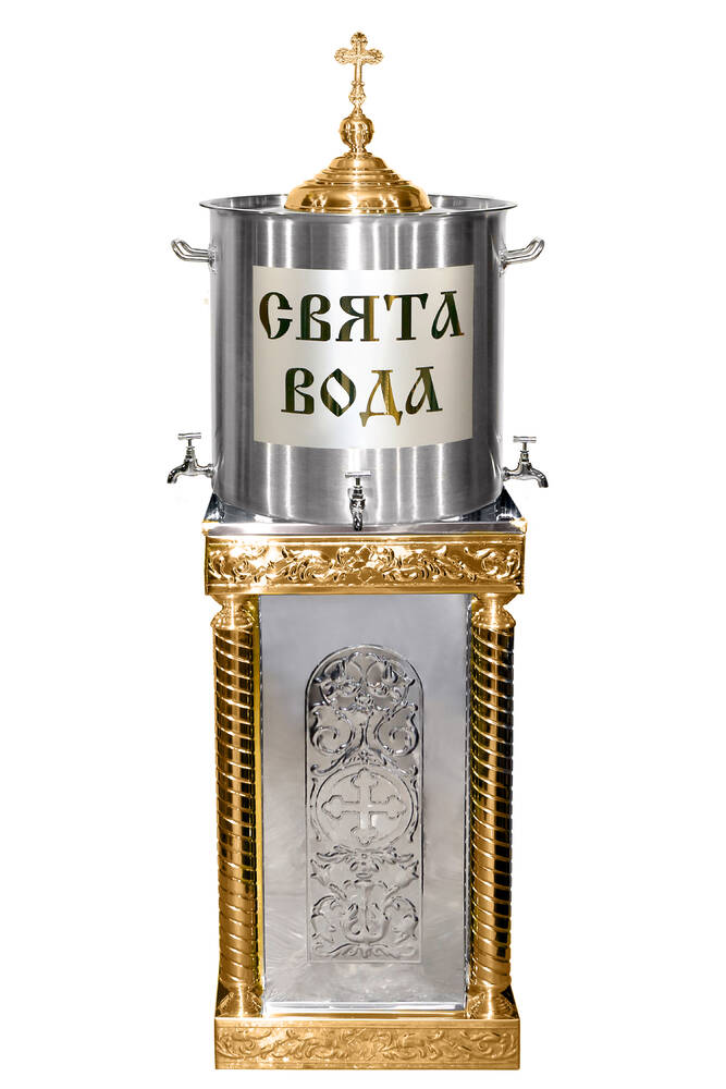 Бак водосвятний (71 л) + Підставка - тумба