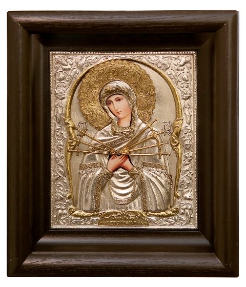 Ікона Семистрільна Мати Божа