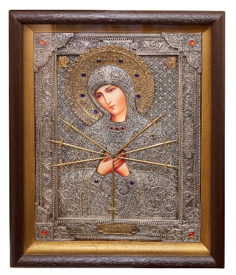 Ікона Семистрільна Мати Божа