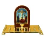 Кришка панахидного столу, 22 свічки (літографія)
