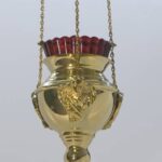 Лампада підвісна з херувимами