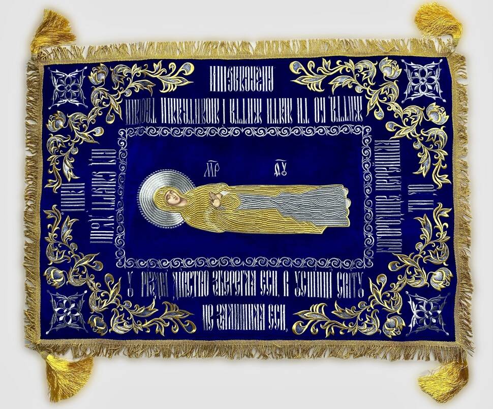 Плащаниця Богородиці 120 х 80 см
