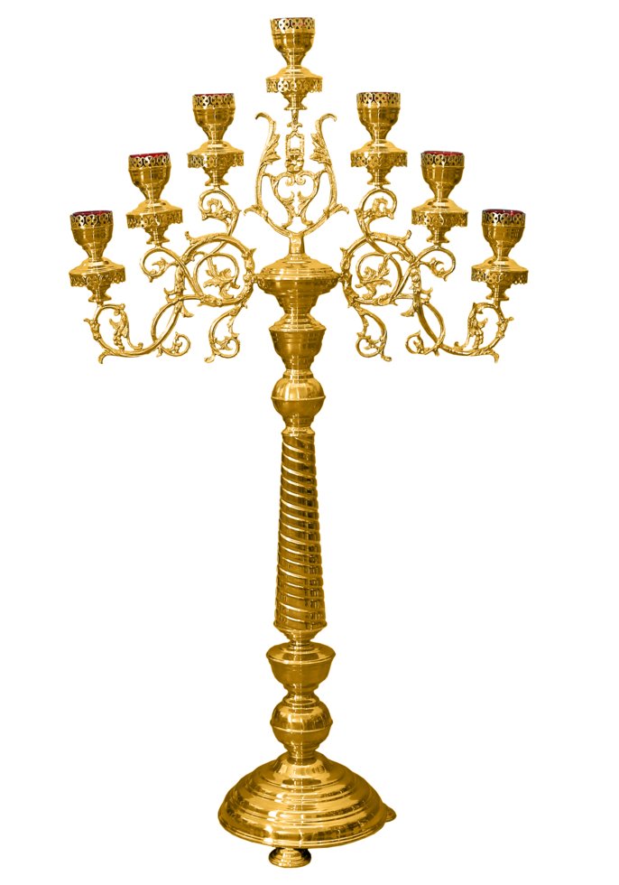 Семисвічник запрестольний великий (95*175 см)