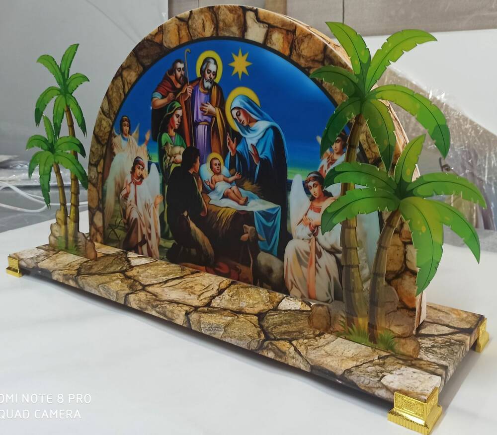 Вертеп (70*60 см) з підсвіткою