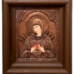 Икона Семистрельная  Матерь Божья