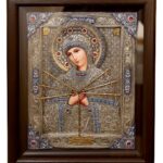 Икона Семистрельная  Матерь Божья