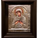 Икона Семистрельная  Матерь Божья
