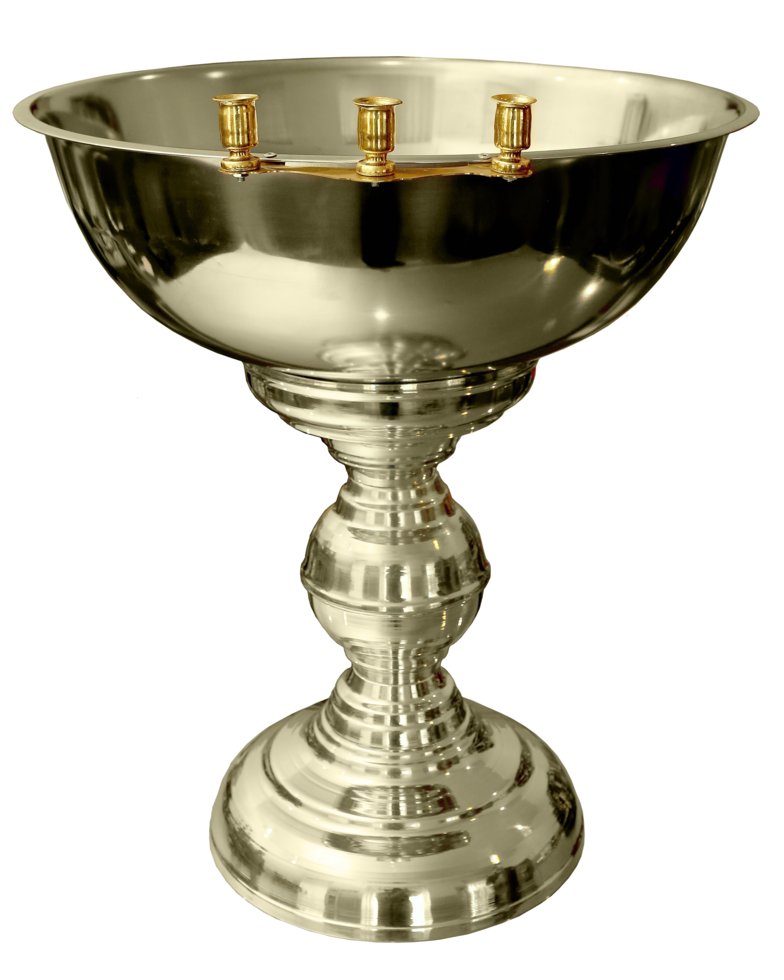 Купель настольная (ножка алюминий), 15 л