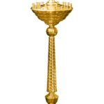 Подсвечник 24 свечи - конус