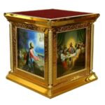 Престол 100100 см, чеканка, иконы литография