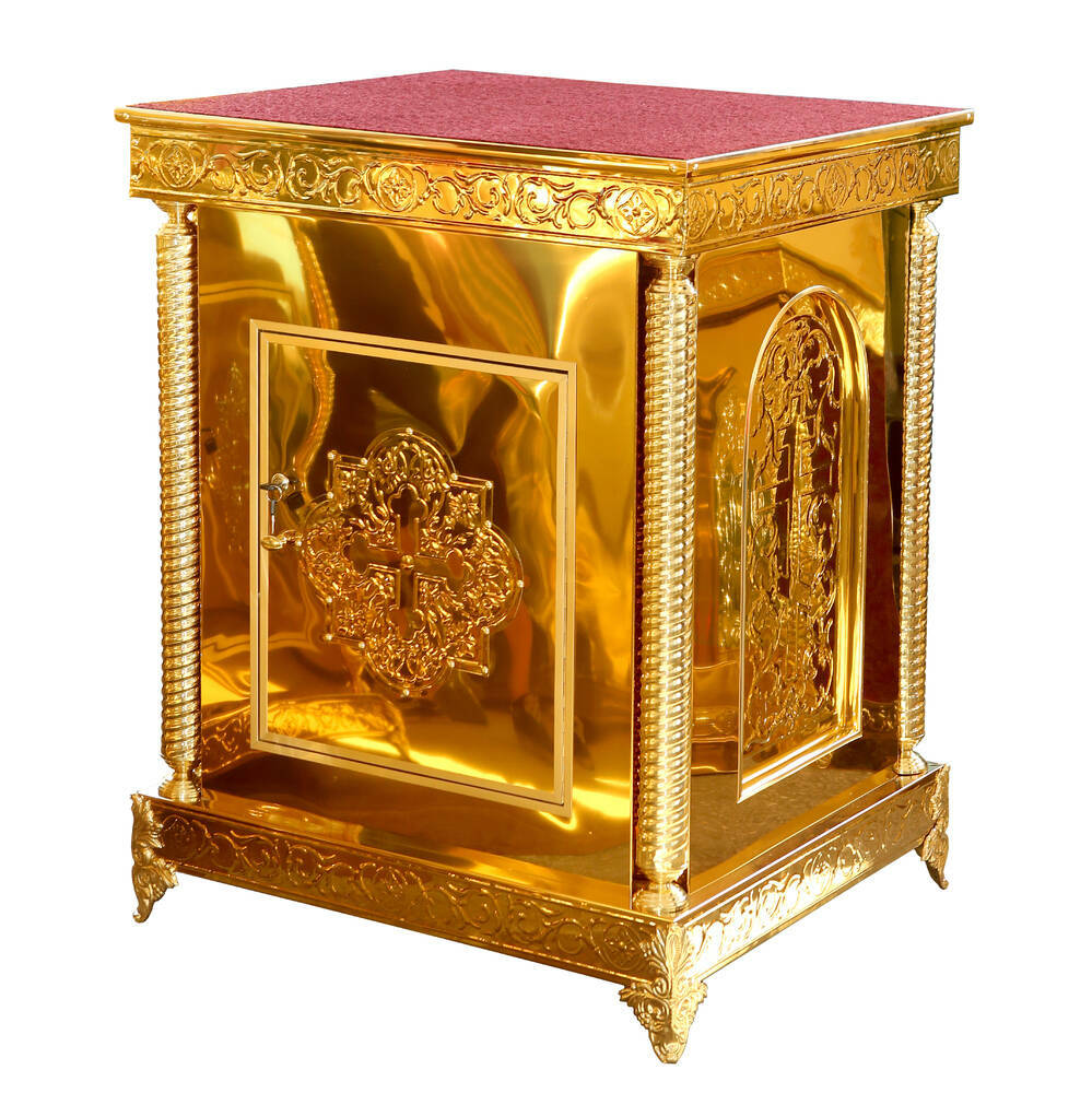 Жертвенник чеканка (на литых ножках)
